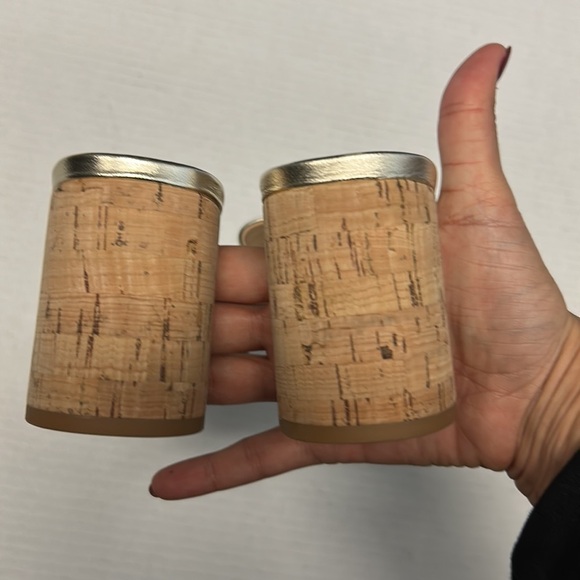 Veronica Beard Dali metallic leather cork platform sandal - Picture 5 of 6